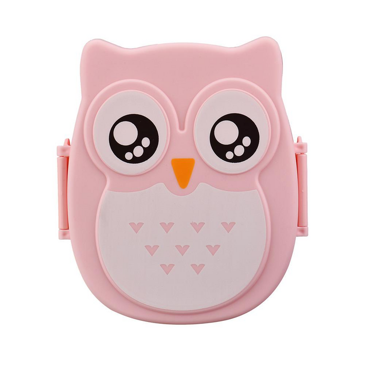 Children’s Lunch Box – OwlLunch-Pink-State of Style