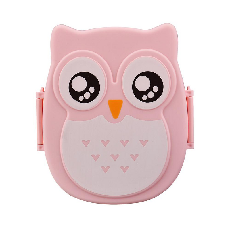 Children’s Lunch Box – OwlLunch-Pink-State of Style