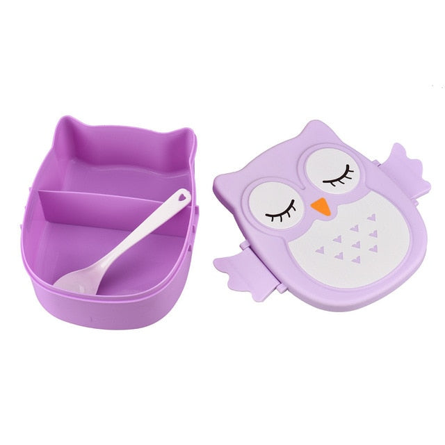 Children’s Lunch Box – OwlLunch-Pink-State of Style