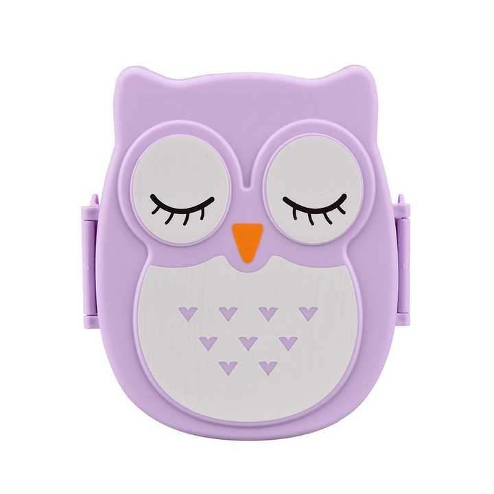 Children’s Lunch Box – OwlLunch-Purple-State of Style