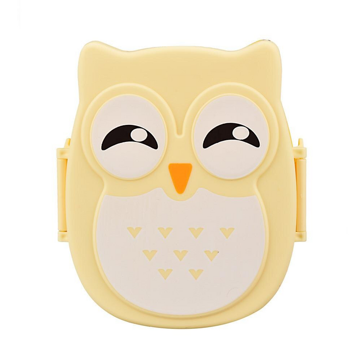 Children’s Lunch Box – OwlLunch-Yellow-State of Style