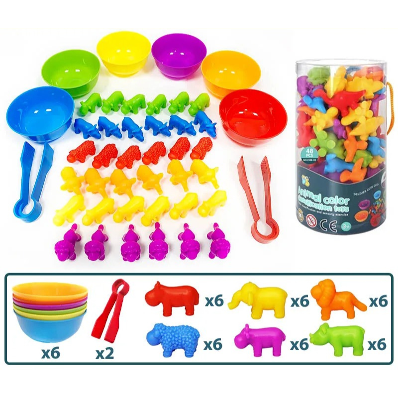 Children's Sorting Game - SorterFun-Wild Animals-State of Style