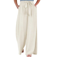 Chloe Linen Pants | Relaxed Fit & Breathable for Summer-White-XS-State of Style