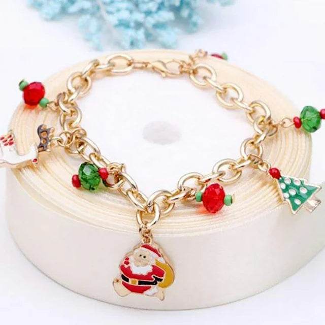 Christmas Charm Bracelet | Festive Jewellery for the Holiday Season-State of Style