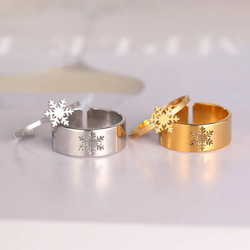Christmas Snowflake Earrings | Festive Jewellery | Holiday Sparkle-SILVER-State of Style