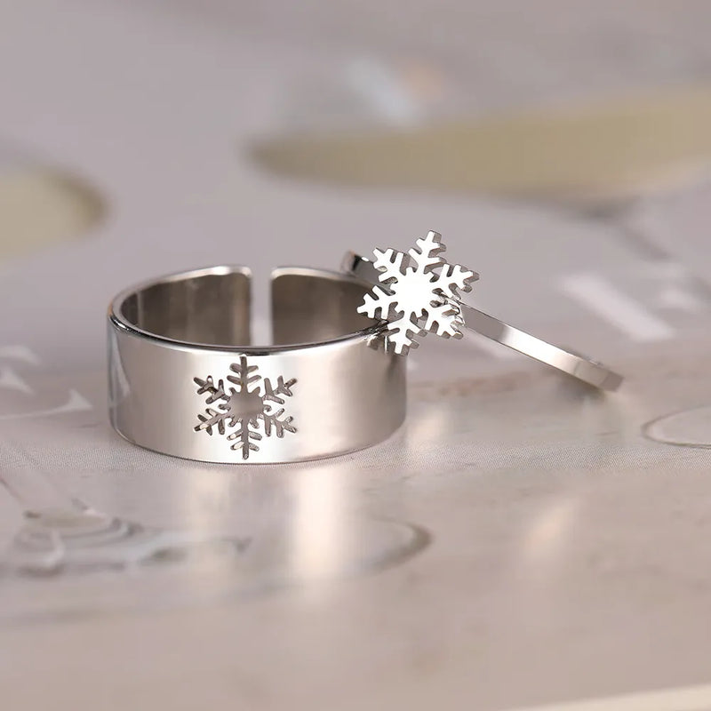 Christmas Snowflake Earrings | Festive Jewellery | Holiday Sparkle-SILVER-State of Style