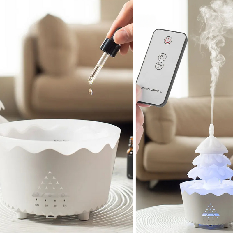 Christmas Tree Aroma Diffuser - AromaEvergreen-Red-State of Style