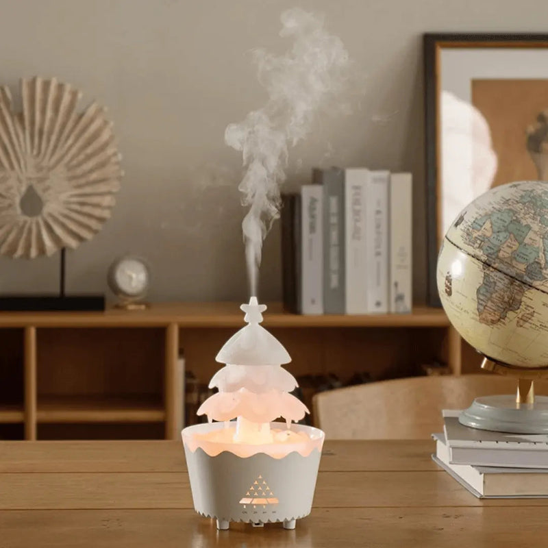 Christmas Tree Aroma Diffuser - AromaEvergreen-White-State of Style