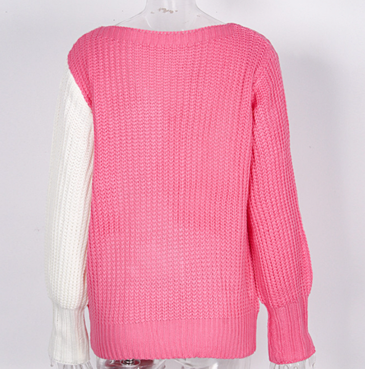 Cindys gestrickter Pullover-Schwarz-S-State of Style
