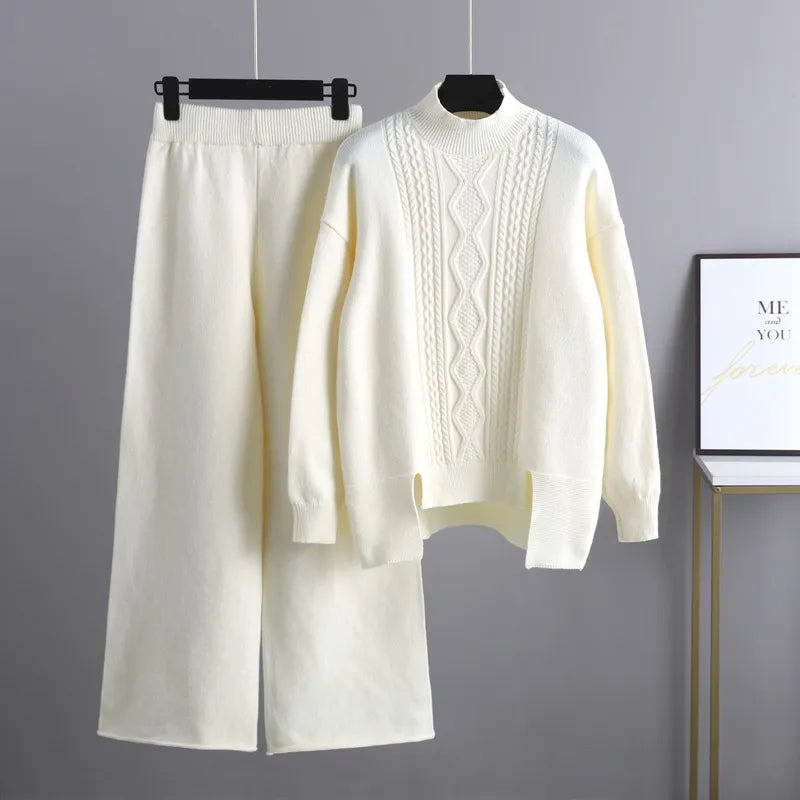 Clara | Casual and Stylish Women's Set-White-One Size-State of Style