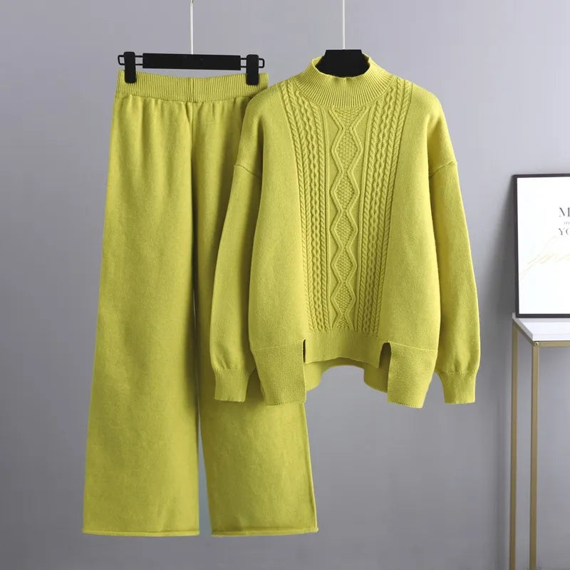 Clara | Casual and Stylish Women's Set-Yellow-One Size-State of Style