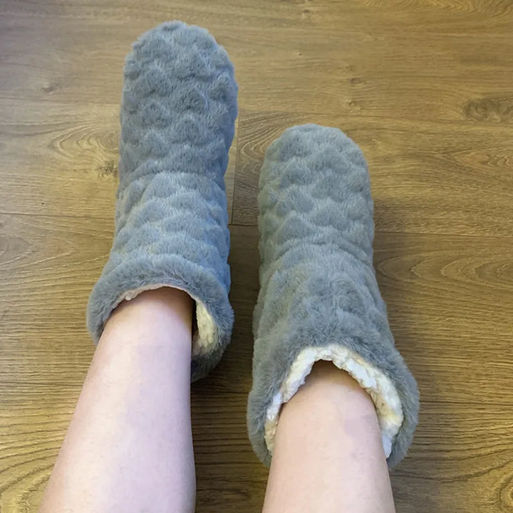 Clary High House Slippers | Warm and Soft Winter Comfort-Khaki-4.5-5.0-State of Style