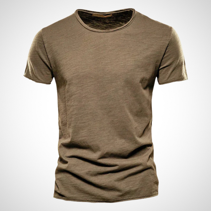 Classic Breathable Cotton Shirt for Men - Marco-Brown-S-State of Style