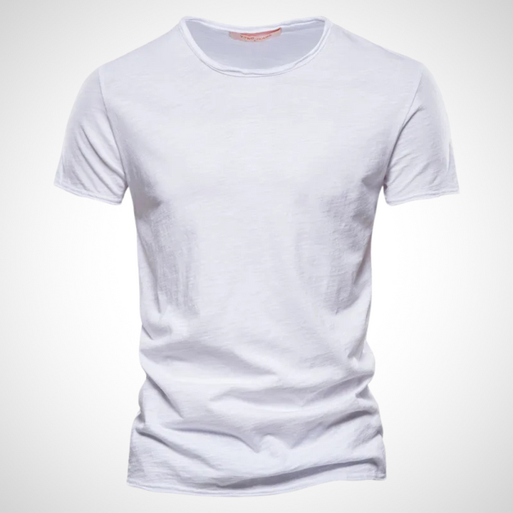 Classic Breathable Cotton Shirt for Men - Marco-White-S-State of Style