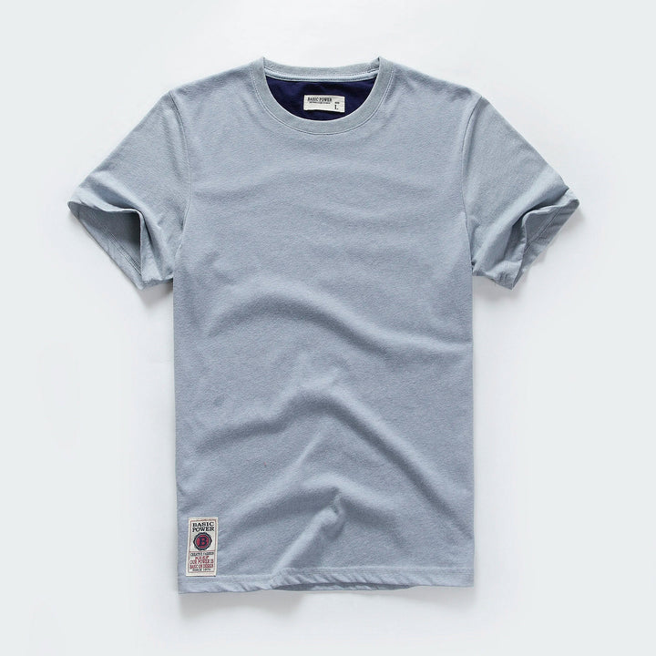 Classic cotton t-shirt with a timeless look - Victor-Green-XS-State of Style