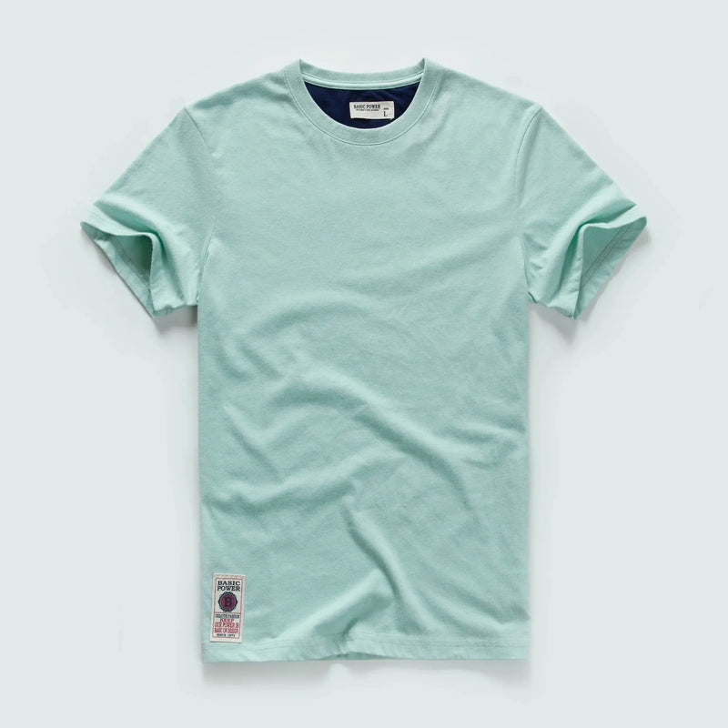 Classic cotton t-shirt with a timeless look - Victor-Light green-XS-State of Style