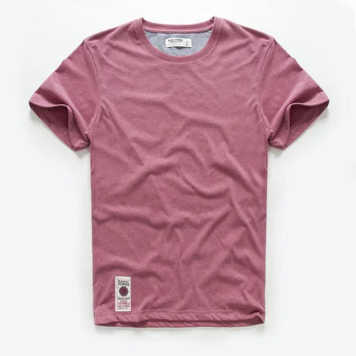 Classic cotton t-shirt with a timeless look - Victor-Pink-XS-State of Style
