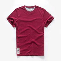 Classic cotton t-shirt with a timeless look - Victor-Wine red-XS-State of Style