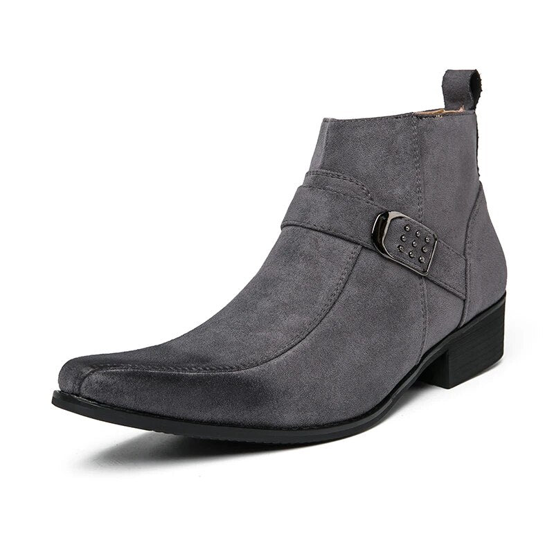 Classic Leather Men’s Boots - Felix-Brown-8-State of Style