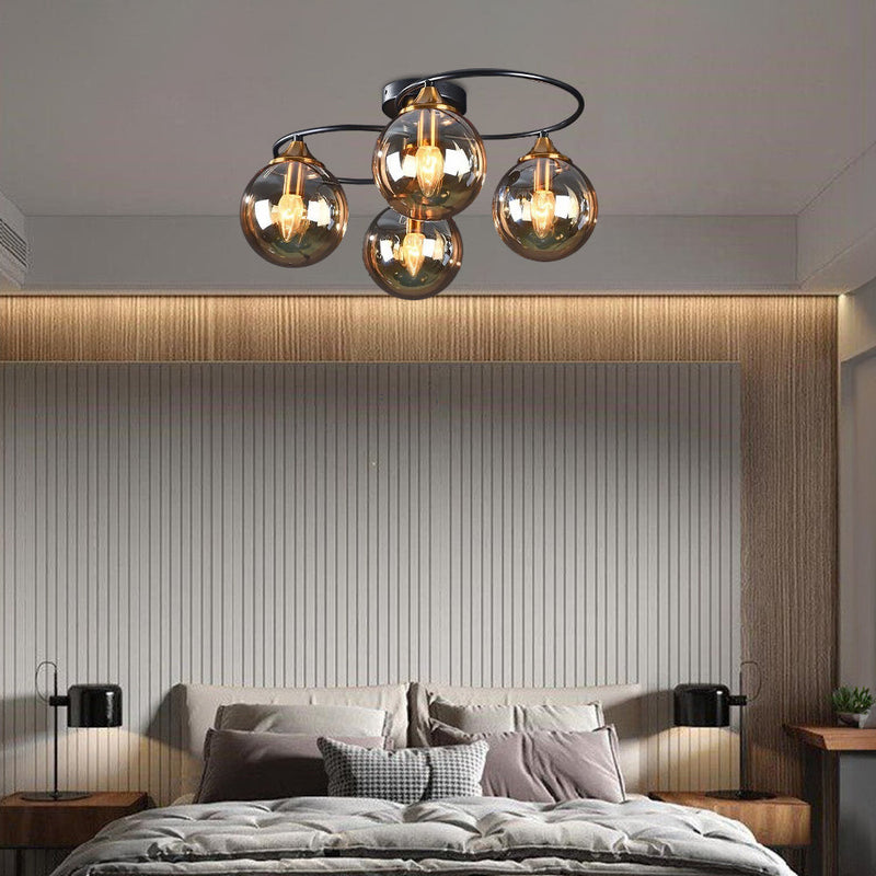 Classic LED Ceiling Light - LumiAura-4-Amber-Daylight-State of Style