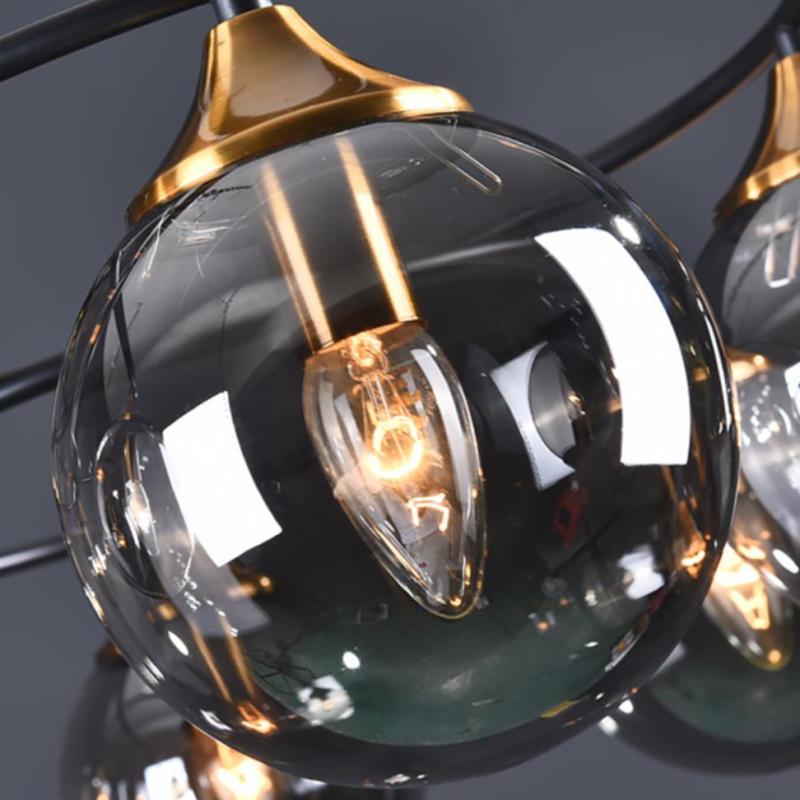 Classic LED Ceiling Light - LumiAura-4-Smoky Grey-Daylight-State of Style