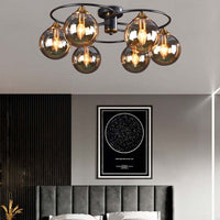 Classic LED Ceiling Light - LumiAura-4-Smoky Grey-Daylight-State of Style