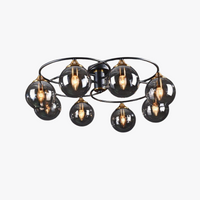 Classic LED Ceiling Light - LumiAura-4-Smoky Grey-Daylight-State of Style