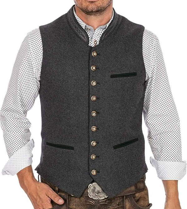 Classic Men's Gilet with a Modern Touch - Maxim-M-State of Style