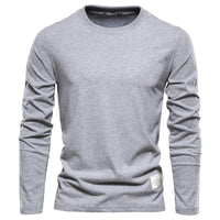 Classic Men's Long-Sleeved Cotton Shirt – Joris-Light grey-XS-State of Style