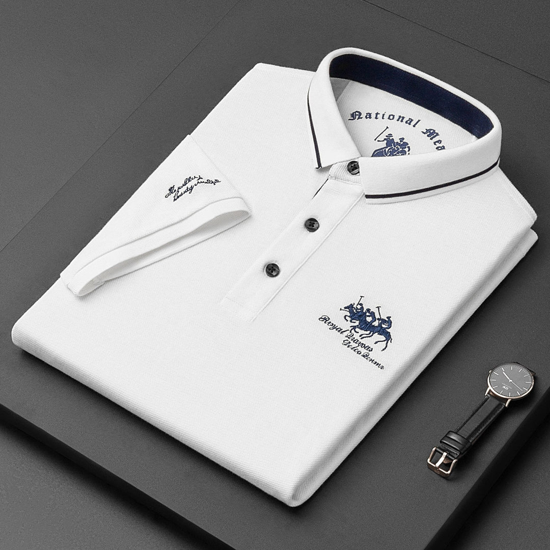 Classic Men's Polo - Hamilton-White-S-State of Style