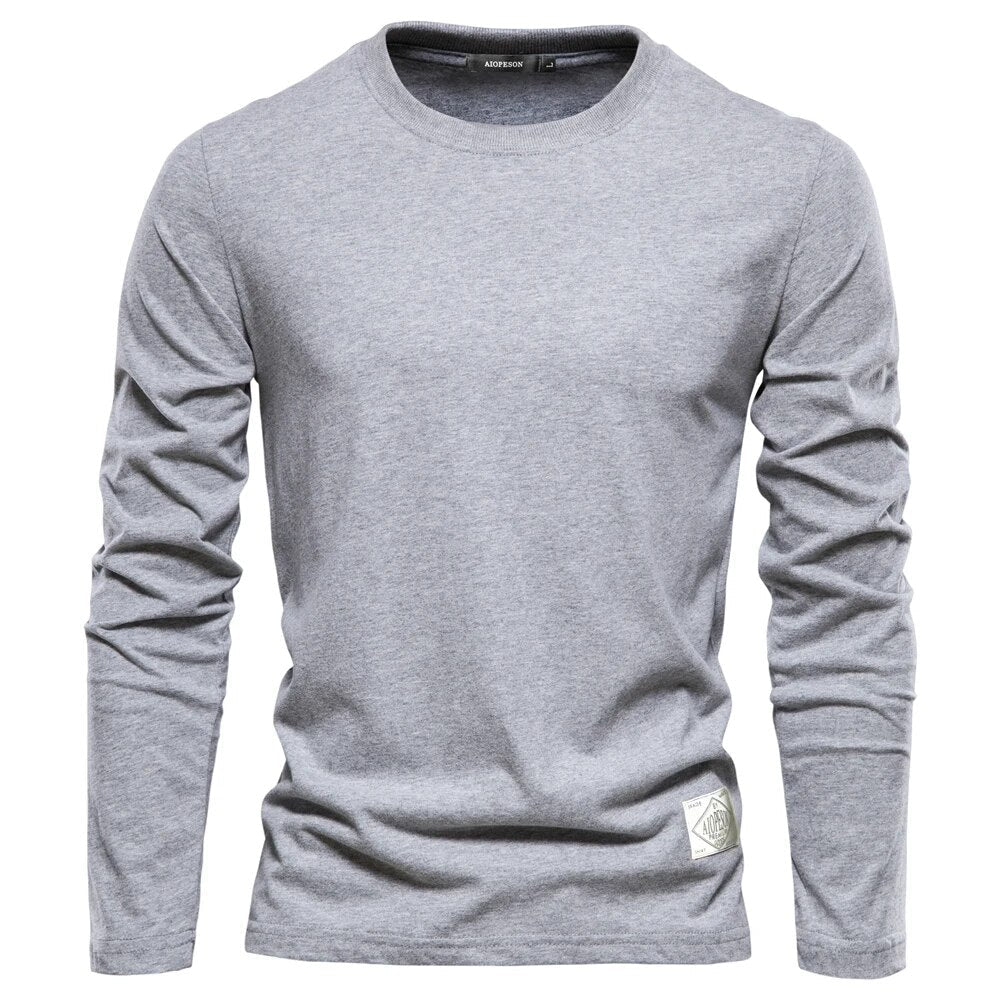 Classic Men's T-shirt - Ethan-Light Grey-XS-State of Style