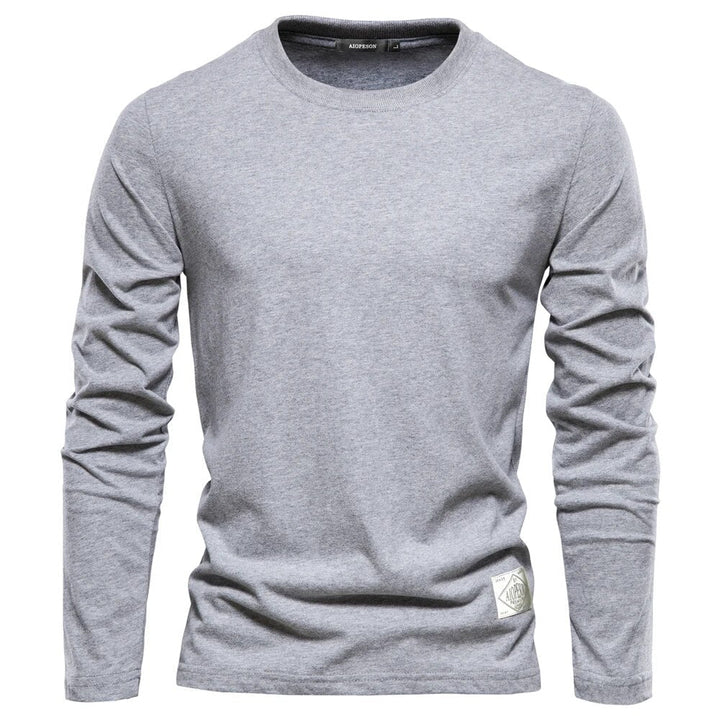 Classic Men's T-shirt - Ethan-Light Grey-XS-State of Style