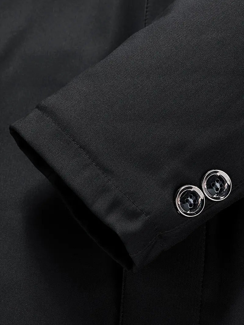 Classic Men's Trench Coat - Renovan-Navy Blue-S-State of Style