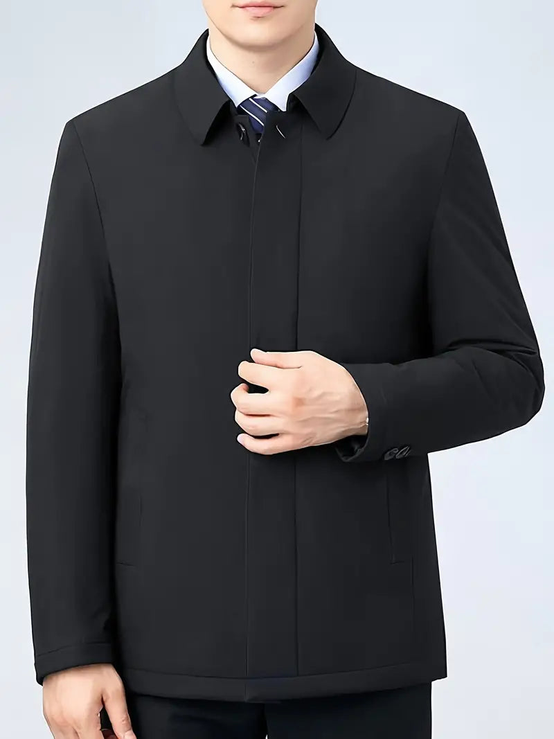 Classic Men's Trench Coat - Renovan-Navy Blue-S-State of Style