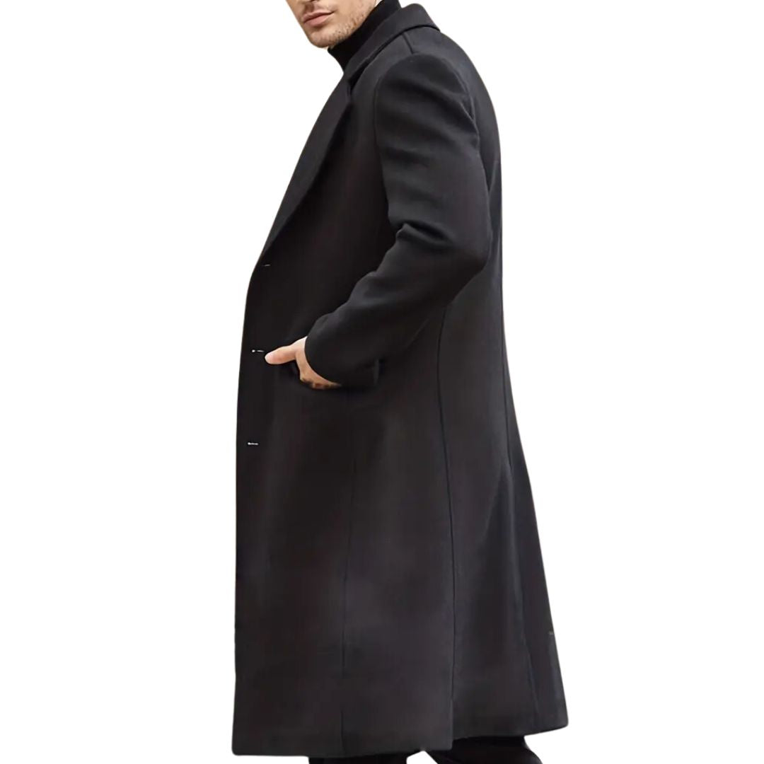 Classic Men's Trench Coat | Stylish & Functional-S-State of Style