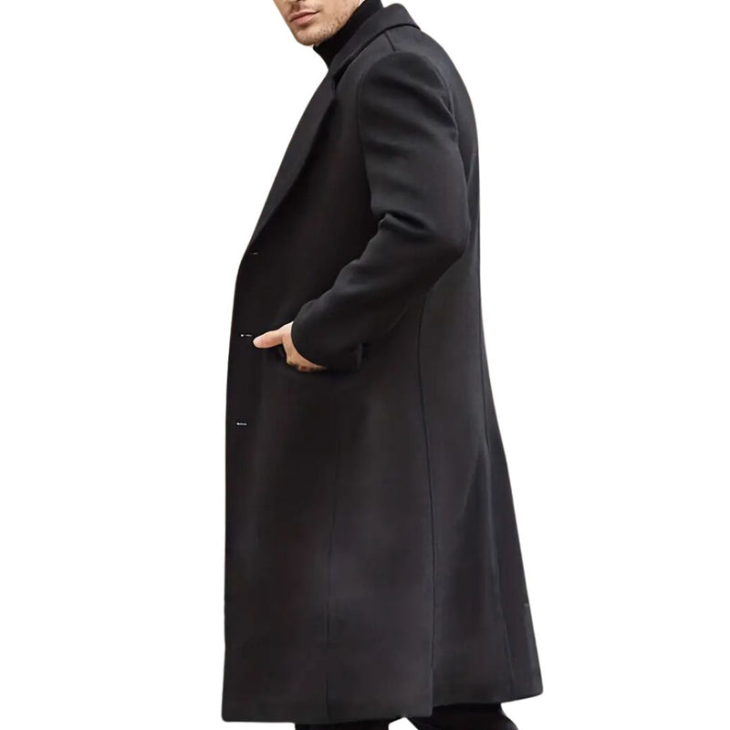 Classic Men's Trench Coat | Stylish & Functional-S-State of Style