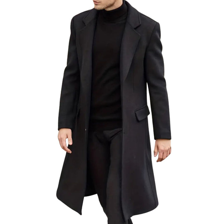 Classic Men's Trench Coat | Stylish & Functional-S-State of Style