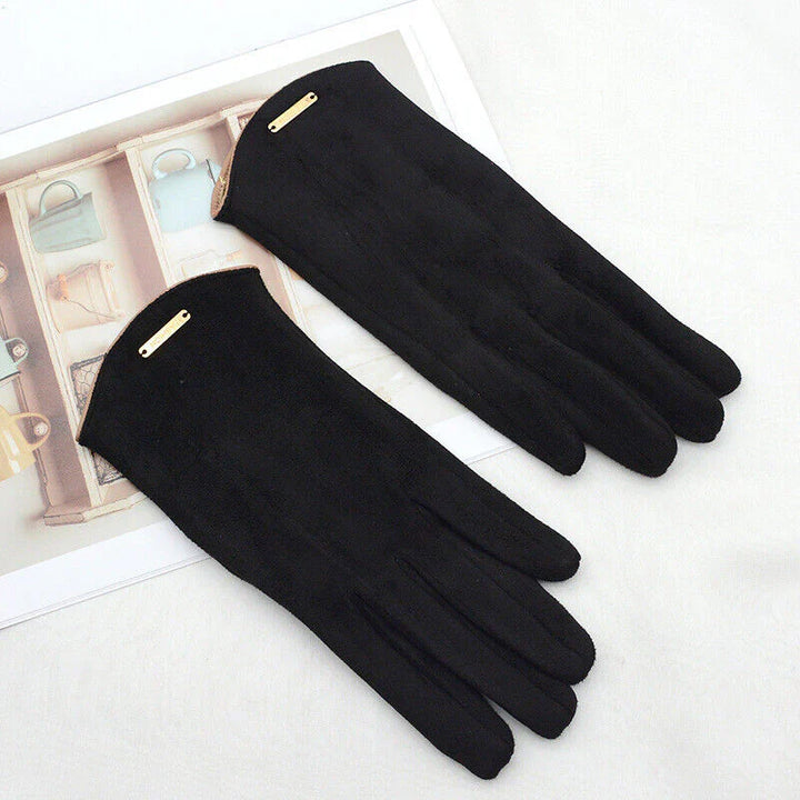 Classic Sweden Women's Gloves - SuaveTouch-Black-State of Style