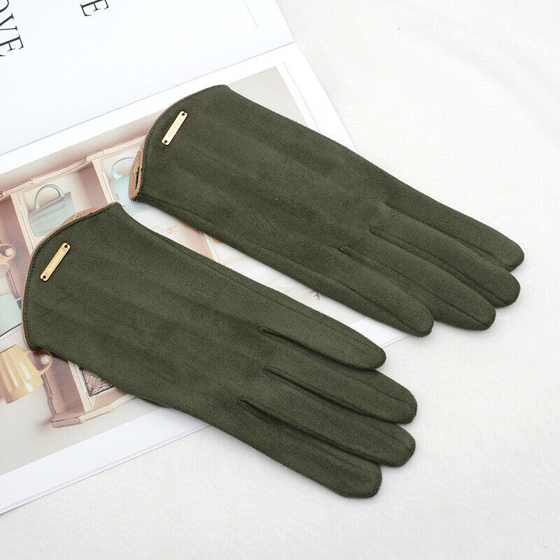 Classic Sweden Women's Gloves - SuaveTouch-Green-State of Style