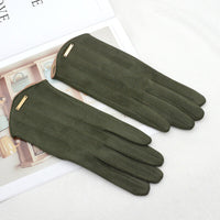 Classic Sweden Women's Gloves - SuaveTouch-Green-State of Style