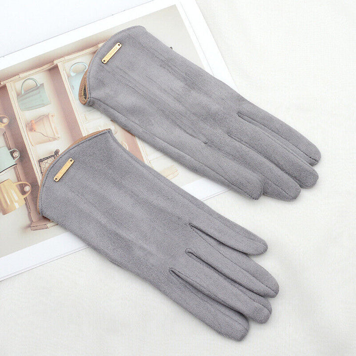 Classic Sweden Women's Gloves - SuaveTouch-Grey-State of Style