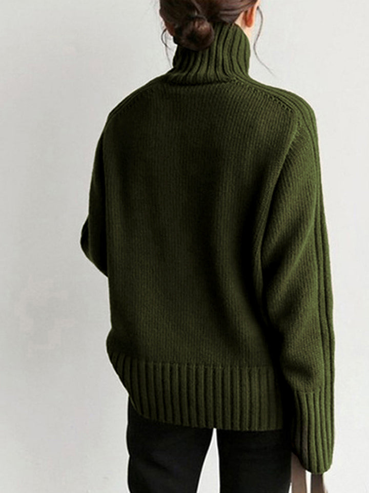 Classic Turtleneck for Women - Clara-Navy-XS-State of Style