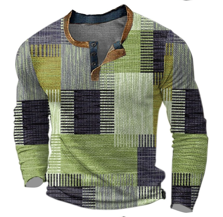 Classic Warm Men’s Sweater - Milo-Green-S-State of Style