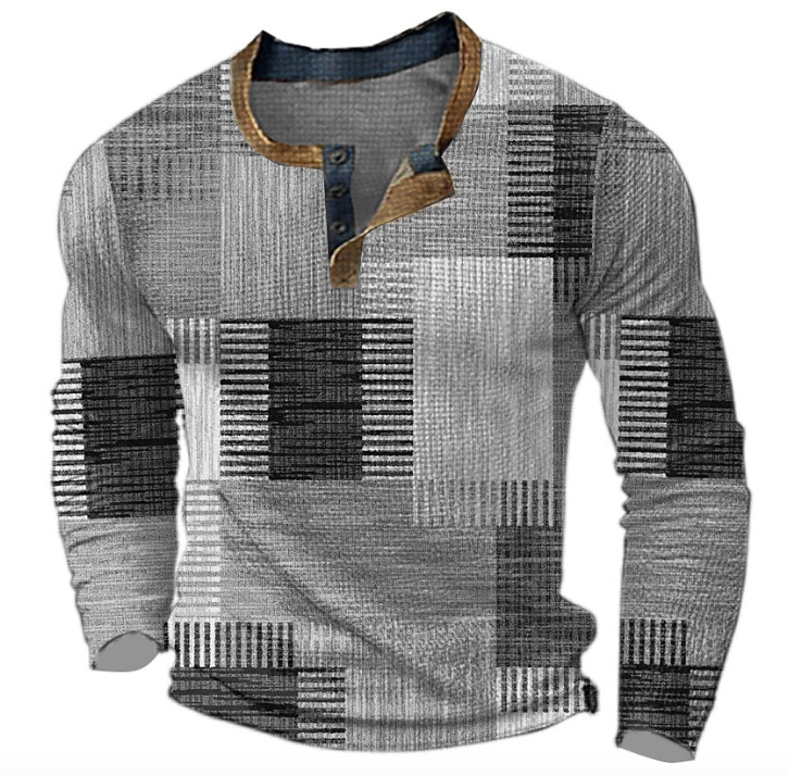 Classic Warm Men’s Sweater - Milo-Grey-S-State of Style