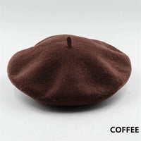 Classic Wool Beret - Marlene-Red-State of Style