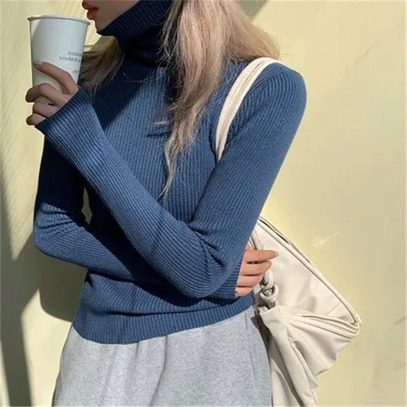 ClassicSweater | Women's Pullover-Blue-S-State of Style