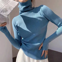 ClassicSweater | Women's Pullover-Sky Blue-S-State of Style