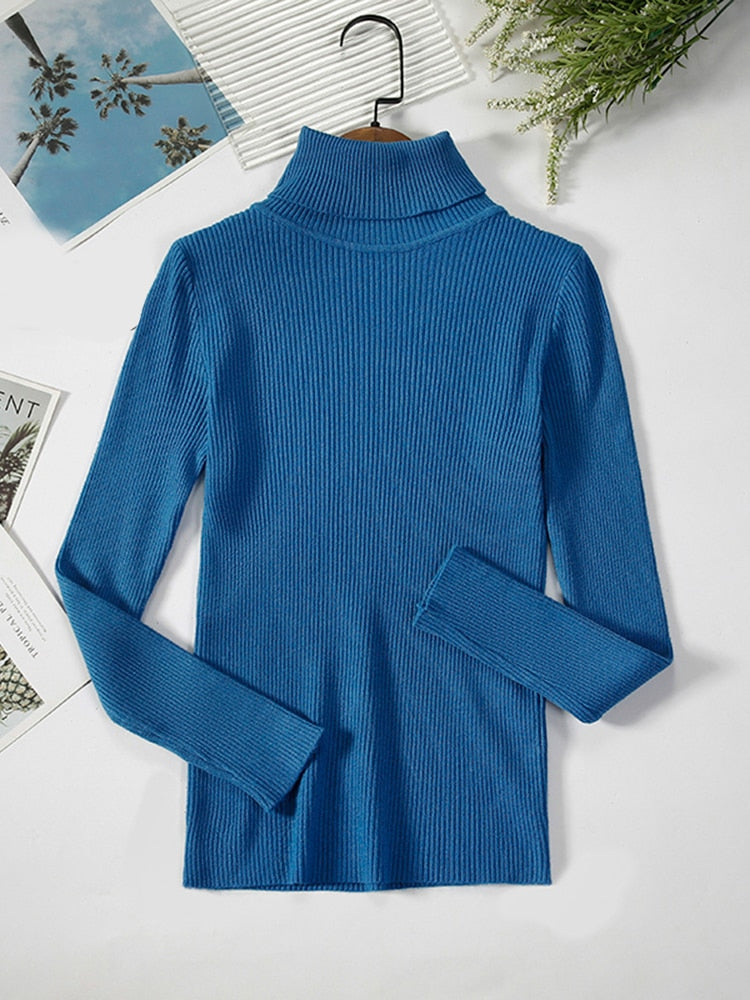 ClassSweater | Women's Pullover-Denim blue-One Size-State of Style