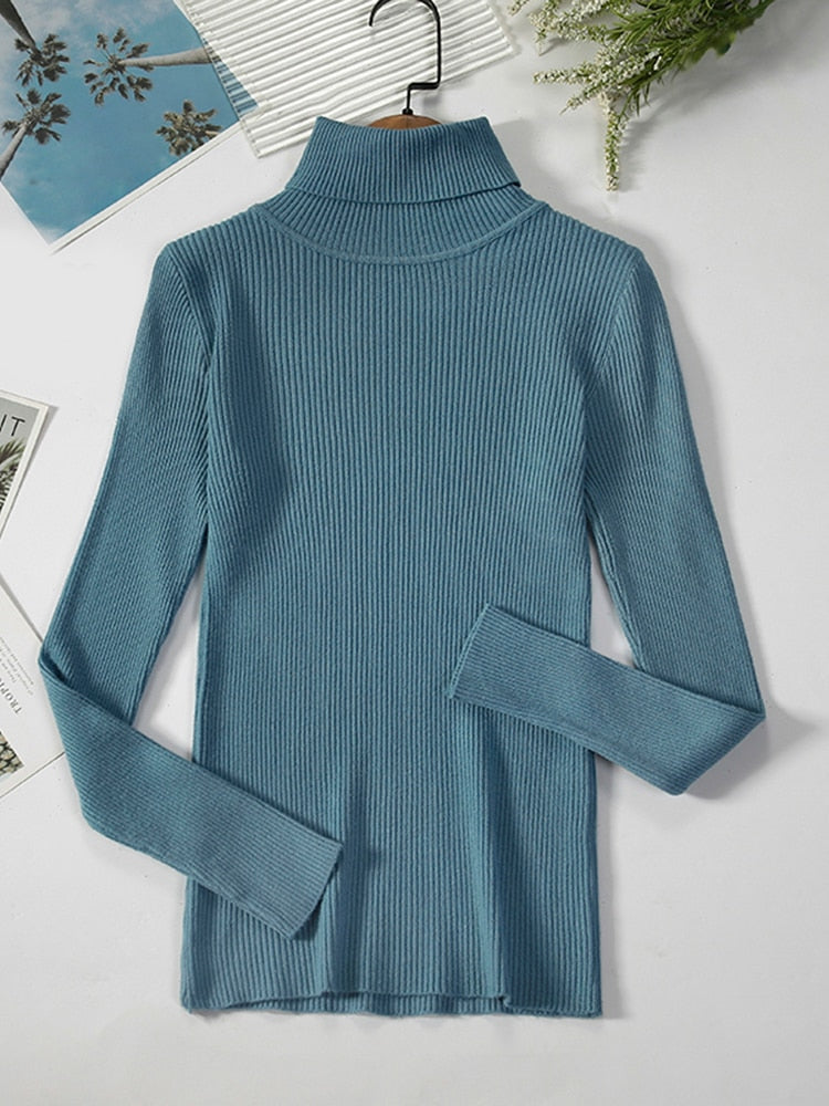 ClassSweater | Women's Pullover-Ocean Blue-One Size-State of Style