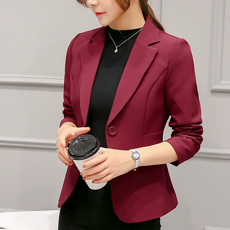 ClassyBlazer | The Must-Have Blazer for Every Woman-Red-S-State of Style